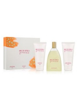 Cofre Aire de Sevilla PRIMAVERA Woman edt 150ml+Body 150ml+Gel 150ml