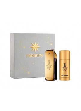 Cofre Paco Rabanne 1 MILLION Men edt 100ml+Deo Spray 150ml