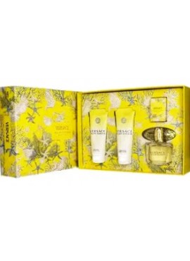 Cofre Versace YELLOW DIAMOND Woman edt 90ml+Body Lotion 100ml+Gel 100ml+Mini 5ml