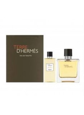 Cofre Hermès TERRE D'HERMÈS Men edt 100ml+Gel 80ml