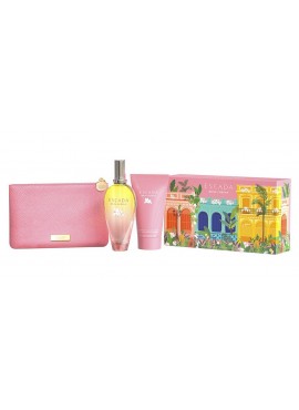 Cofre Escada BRISA CUBANA Woman edt 100ml+Body 150ml+Neceser