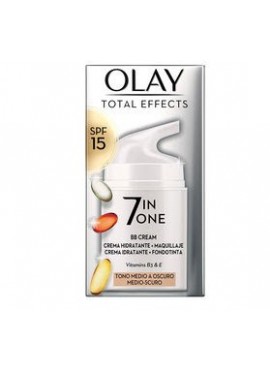 Olay TOTAL EFFECTS BB CREAM SPF15 #medio 50ml