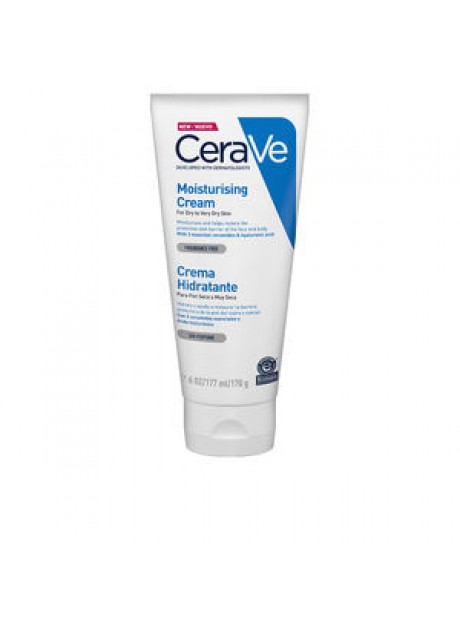 CeraVe CREMA HIDRATANTE para pieles secas a muy secas 177ml 
