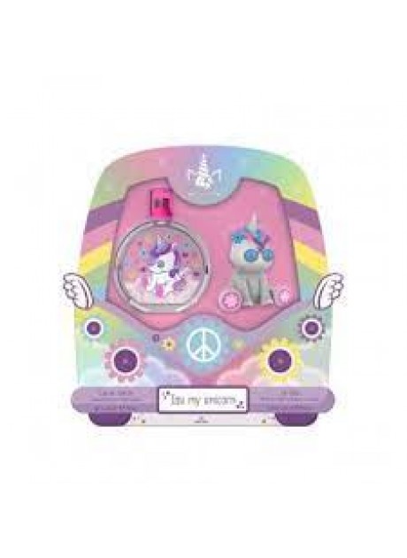 Cofre Eau MY UNICORN edt 50ml+Llavero Lipgloss