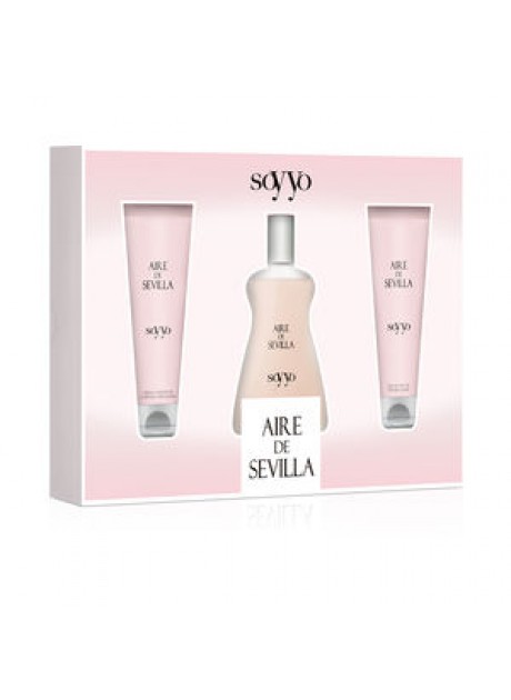 Cofre Aire de Sevilla SOY YO Woman edt 100ml+Body 100ml+Gel 100ml