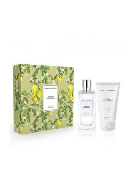 Cofre Angel Schlesser LES EAUX D'UN INSTANT TEMPTING BERGAMOT Woman edt 100ml+Gel 100ml