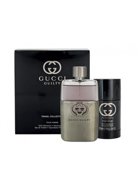 Cofre Gucci GUILTY Men edt 90 ml+Deo Stick 75gr