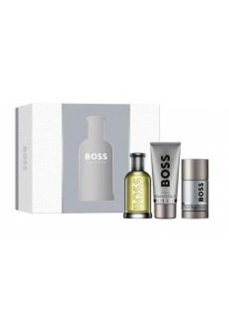 Cofre Hugo Boss BOSS BOTTLED Men edt 100 ml+Gel 100ml+Deo Stick 75ml