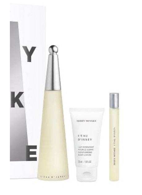 Cofre Issey Miyake L´EAU D´ISSEY Woman edt 100 ml+Body 50ml+Mini 10ml