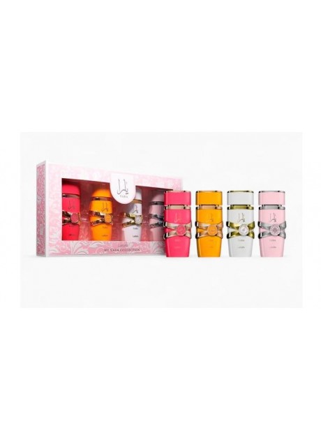 Cofre Lattafa YARA Woman edp 25ml+YARA CANDY Woman 25ml+YARA MOI Woman 25ml+YARA TOUS Woman 25ml