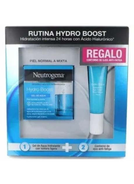 Cofre Neutrogena HYDRO BOOST Crema-Gel PNM 50ml+Contorno Ojos 15ml