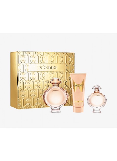 Cofre Paco Rabanne OLYMPEA Woman edp 80 ml+Body 100ml+Mini 10ml