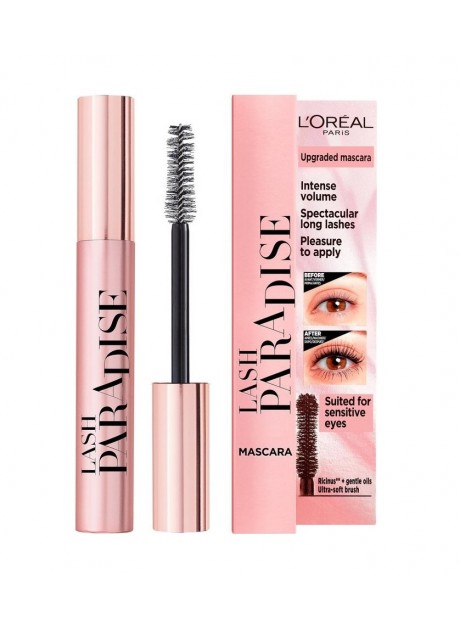 L'Oreal LASH PARADISE máscara de pestañas 01 black