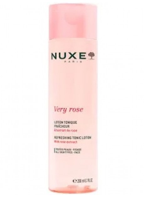 Nuxe VERY ROSE loción tonificante refrescante Todas pieles 200ml