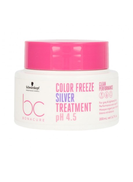 Schwarzkopf BC Color Freeze p.H 4.5 Mascarilla SILVER especial canas 200ml