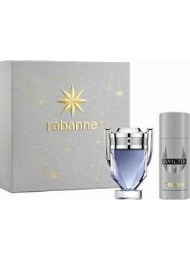 Cofre Paco Rabanne INVICTUS Men edt 100 ml+Desodorante Spray 150ml