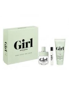 Rochas GIRL Woman edt 100 ml+Gel Exfoliante 100ml+Mini 7,5ml