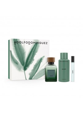Cofre Adolfo Dominguez BAMBÚ Men edp 120ml+Deo Spray 150ml+Mini 10ml