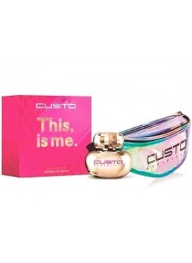 Cofre Custo Barcelona THIS, IS ME Woman edp 100ml+Riñonera 