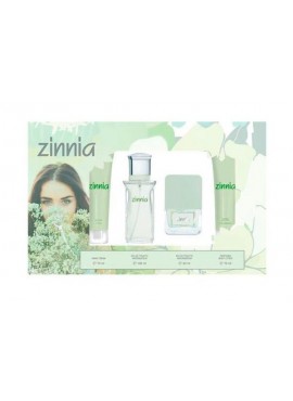 Cofre Puig ZINNIA Woman edt 100 ml+Mini edt 30ml+Crema manos 75ml+Body 75ml