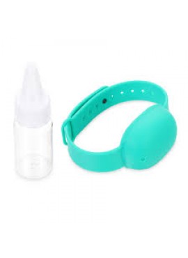 Pulsera Dispensadora de Gel Hidroalcohólico 1ud verde