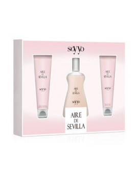 Cofre Aire de Sevilla SOY YO Woman edt 100ml+Body 100ml+Gel 100ml
